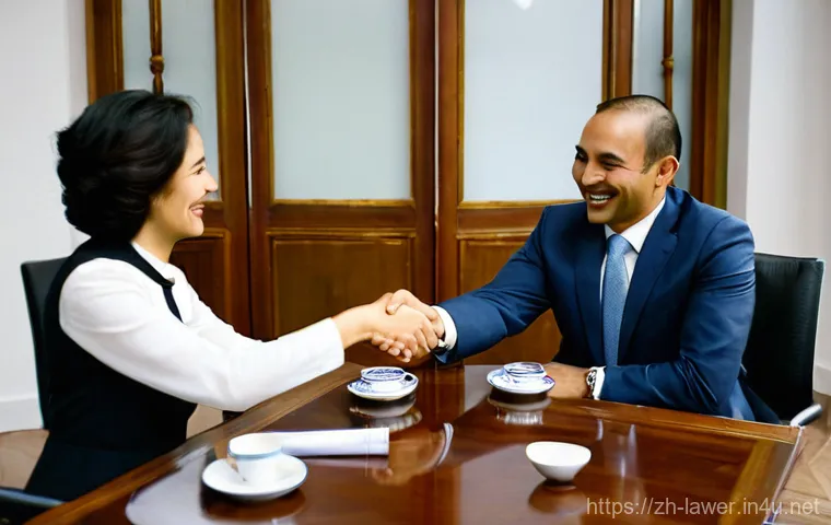 변호사 업무에서의 협상 전략 - **Prompt for "AI-Powered Legal Strategy and Data Analysis":**
"A confident, male lawyer in his l... 변호사 업무에서의 협상 전략 - **Prompt for "AI-Powered Legal Strategy and Data Analysis":**
"A confident, male lawyer in his l...