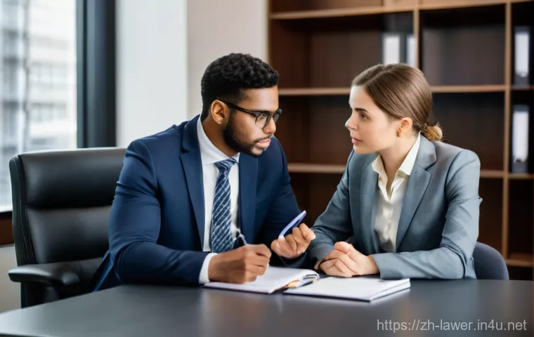 변호사 자격 취득 후 중소 로펌 입사 사례 - **Prompt:** A young, diverse male or female lawyer, dressed in professional business attire, stands ... 변호사 자격 취득 후 중소 로펌 입사 사례 - **Prompt:** A young, diverse male or female lawyer, dressed in professional business attire, stands ...