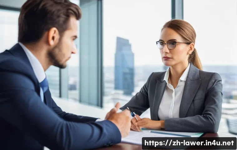 법률 변호사의 개인 브랜딩 전략 - **Prompt 1: Expert Legal Consultation**
    A professional female lawyer, appearing confident and ap...