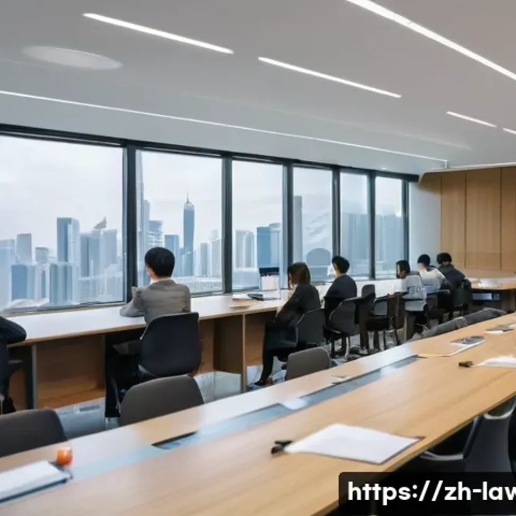 변호사 자격 취득 후 대학원 진학 - A modern postgraduate law classroom scene in a prestigious Chinese university, featuring diverse adu...