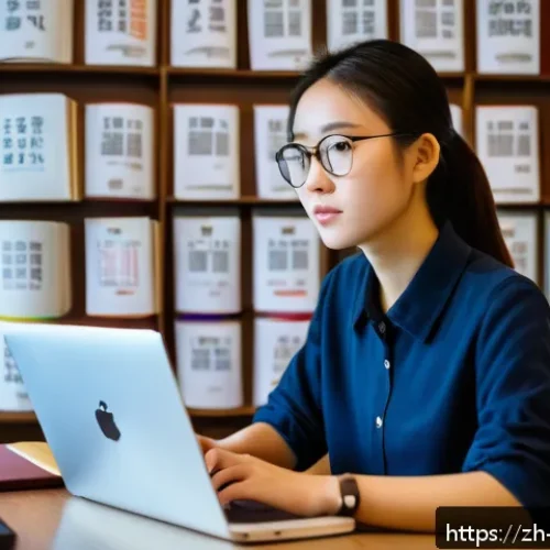 변호사 시험 준비를 위한 명언 모음 - A focused young Chinese woman studying diligently at a modern desk filled with law books, notebooks,...